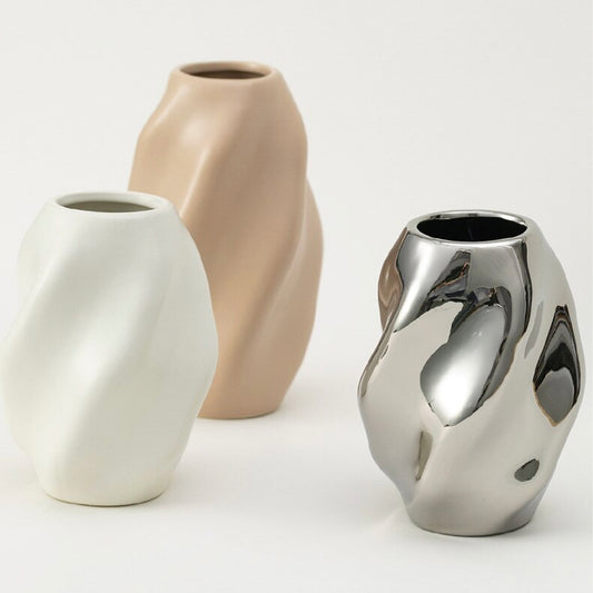 Streamlined Ceramic Vase