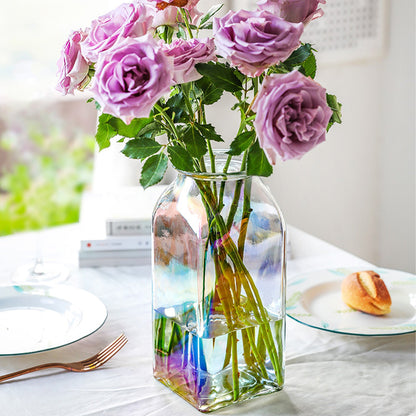 Iridescent Glass Vase