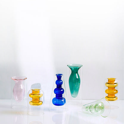 Colorful Glass Vases