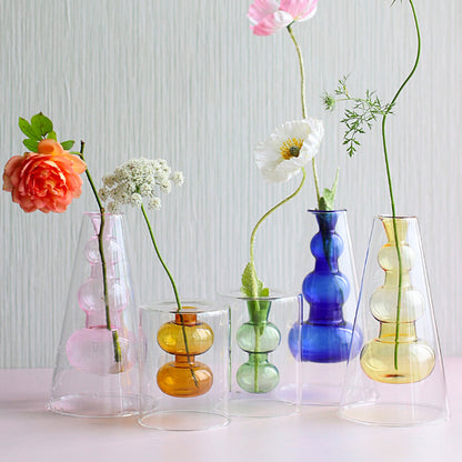 Colorful Glass Vases