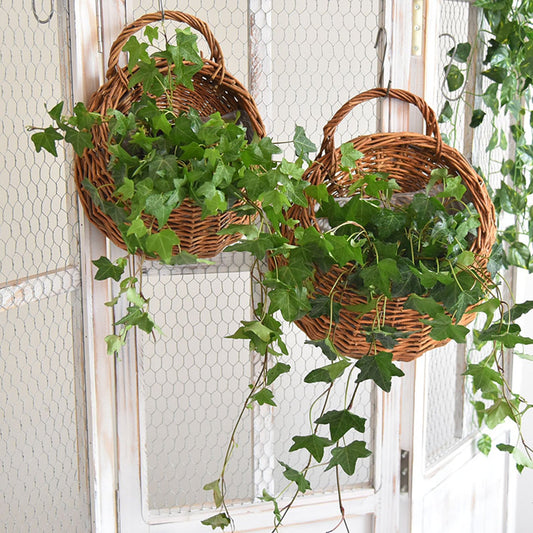 Rattan Wall Hanging Basket