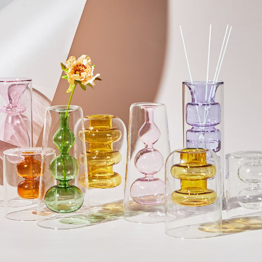 Colorful Glass Vases