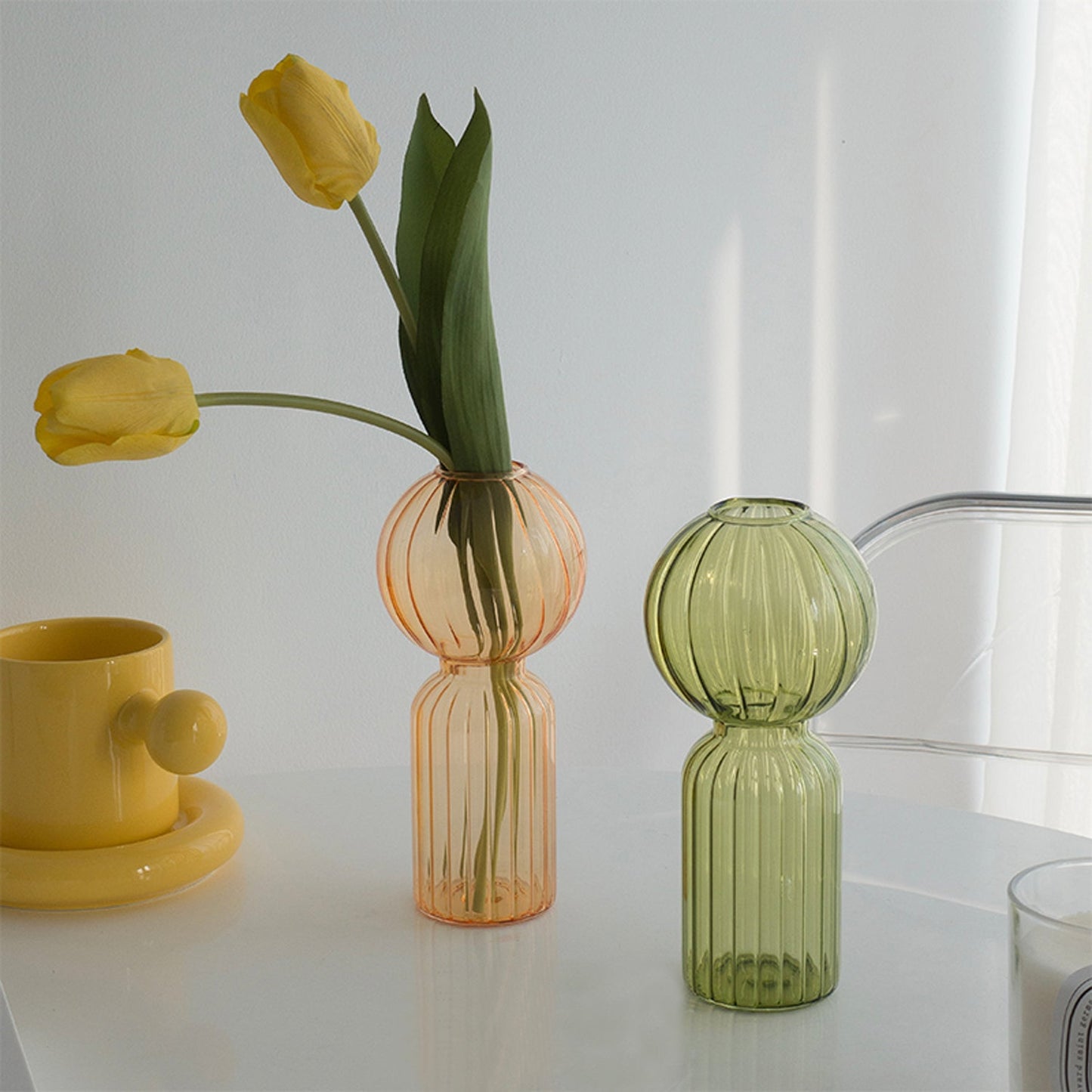 Glass Vase in 6 Colors