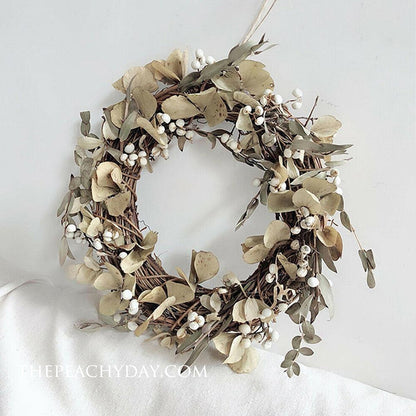 Dried Tallow Berries Bunch home decor wedding bouquet flower arrangements boho minimal farmhouse home decor