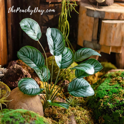 Artificial Caladium Orbifolia Plant