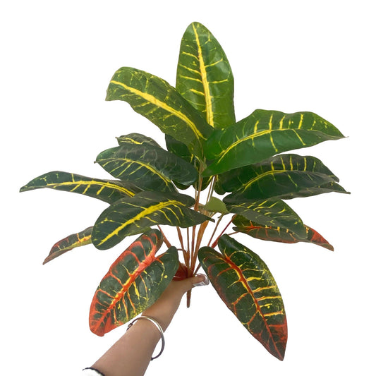 Artificial Croton Plant 20"