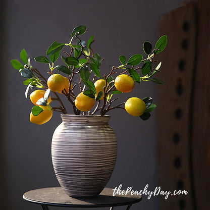 Artificial Lemon Branch 20.8“