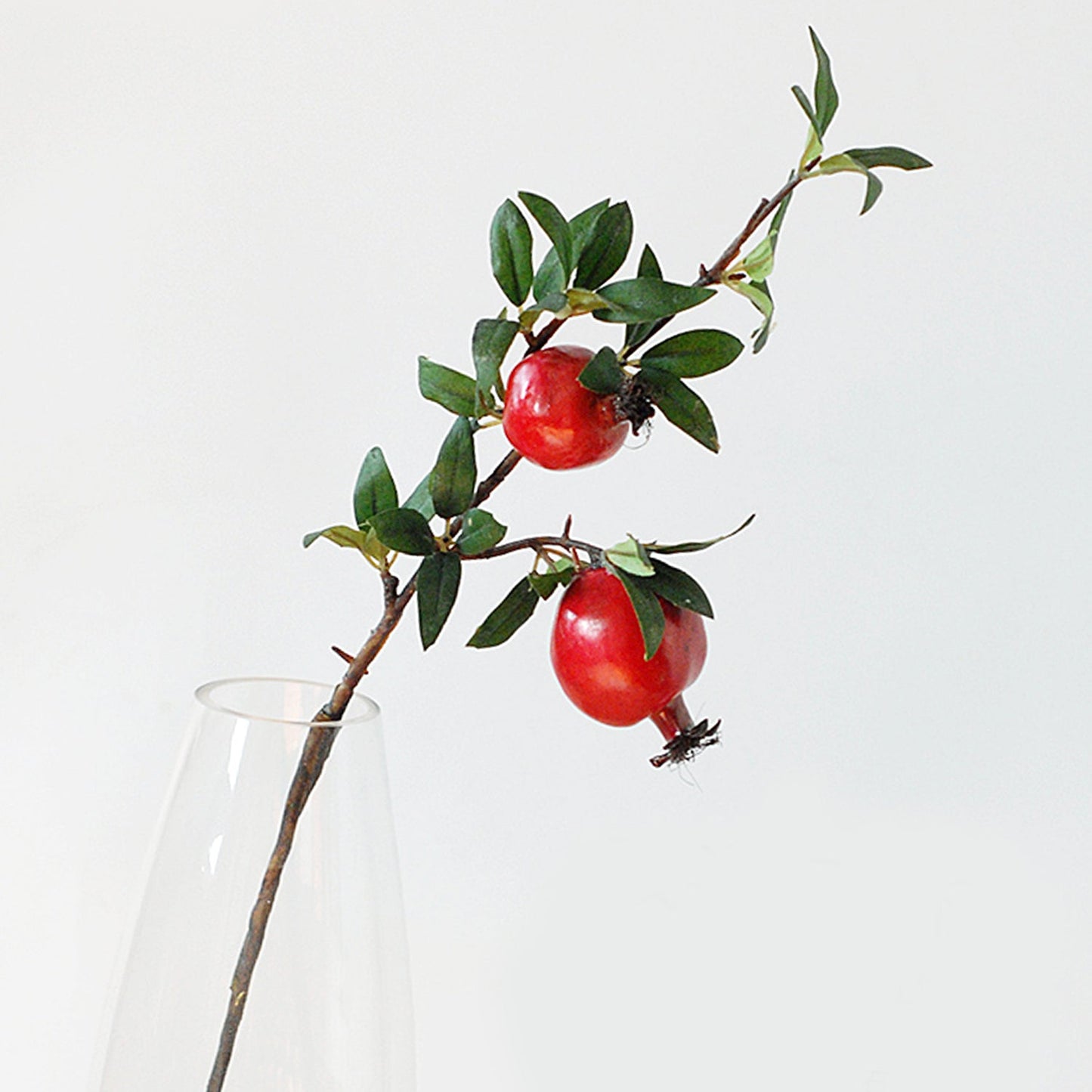 Artificial Pomegranate Branch 19.6"