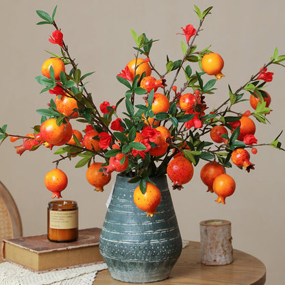 35.4" Artificial Pomegranate Branch | 2 Colors