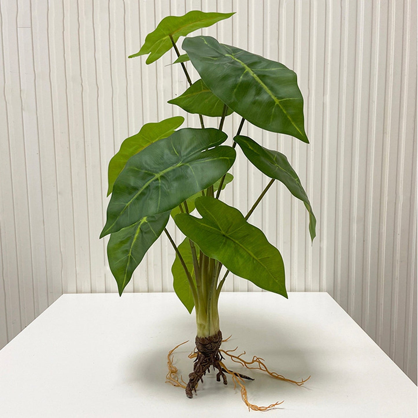 18.9" Artificial Alocasia Plant