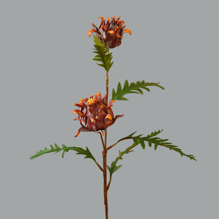 22.8" Real Touch Protea Buds | 3 Colors