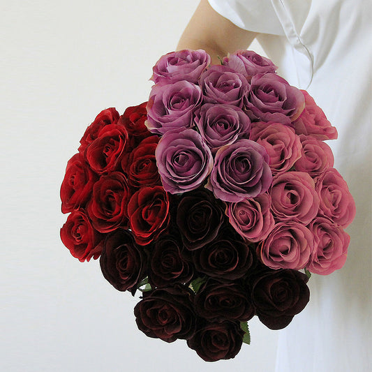 15.3“ Bundle of 8 Silk Rose | 9 Colors