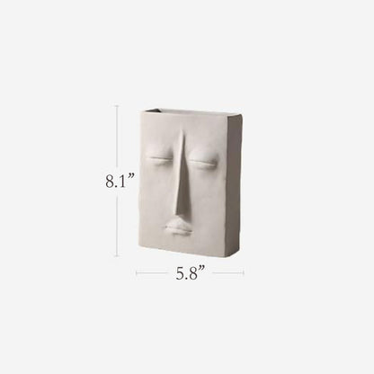 Picasso Ceramic Abstract Face Vase