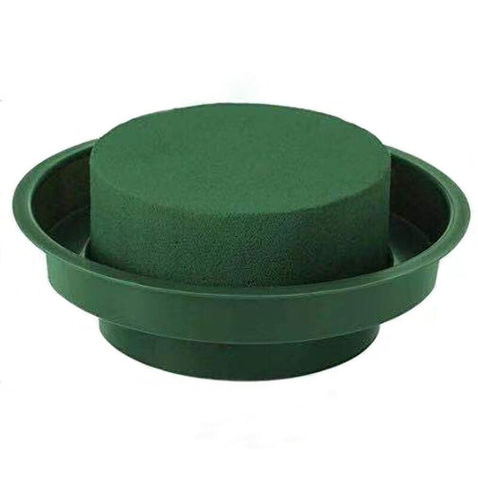 Round Floral Foam with Container