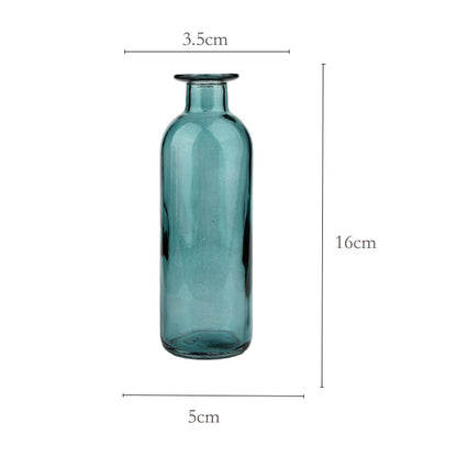 Colorful Glass Bottle Vases | 6 Colors