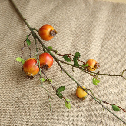 Artificial Pomegranate Branch 25.6" | 3 Colors