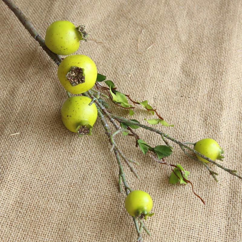 Artificial Pomegranate Branch 25.6" | 3 Colors