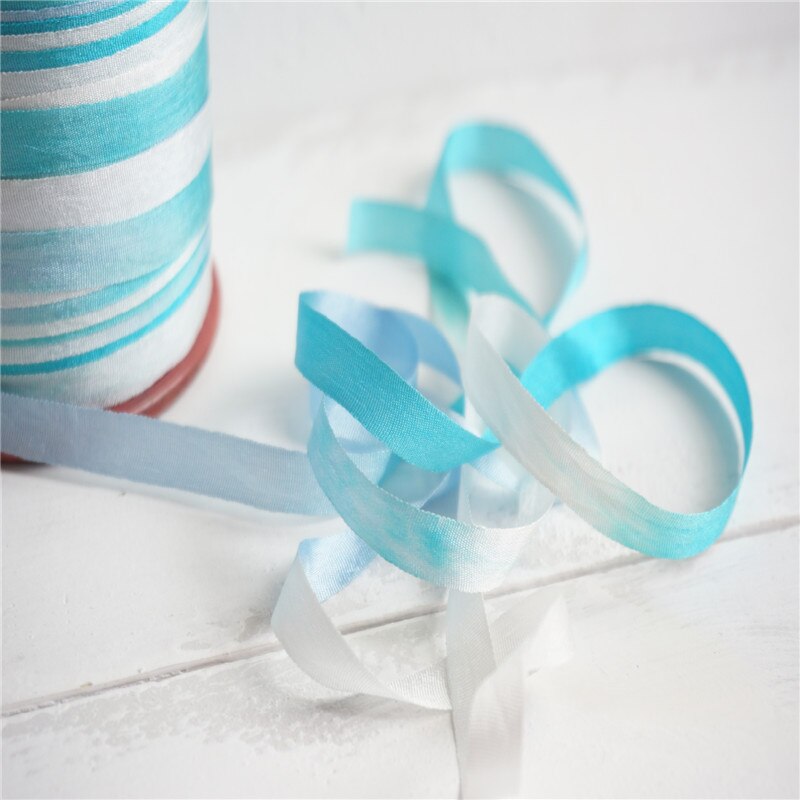 10.9Yd Blue Gradient Ribbon Rolls | 4 Colors