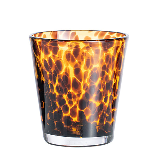 Hawksbill Amber Glass Vase