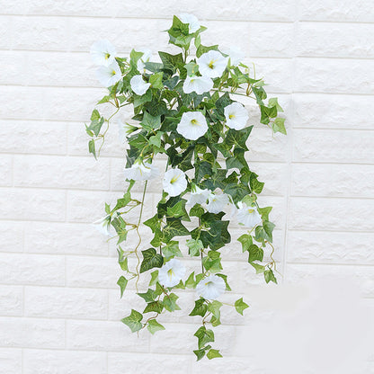 Morning Glory Hanging Flowers 25.6" | 4 Colors