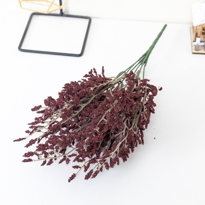13.7" Artificial Dried Flower Stem | 6 Colors