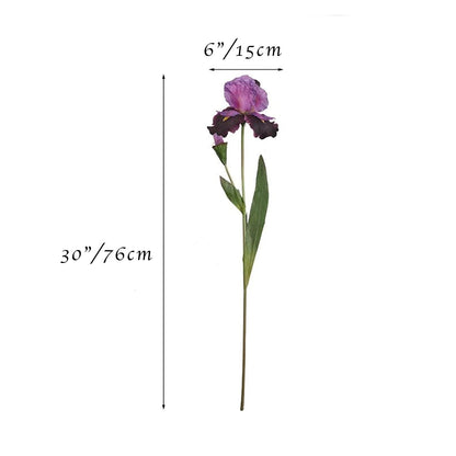 Faux Silk Iris 30“ | 5 Colors