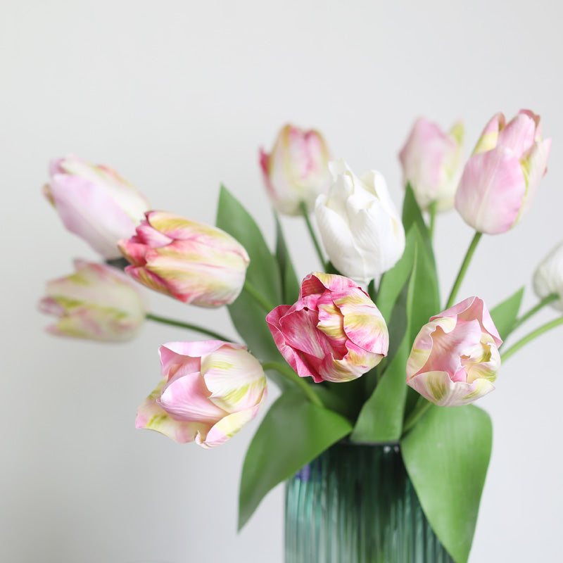 21.6" Silk Tulip Flower Stem | 3 Colors