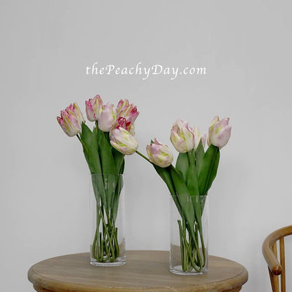 21.6" Silk Tulip Flower Stem | 3 Colors