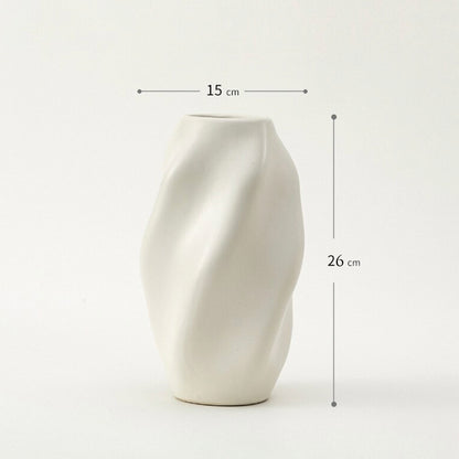 Streamlined Ceramic Vase