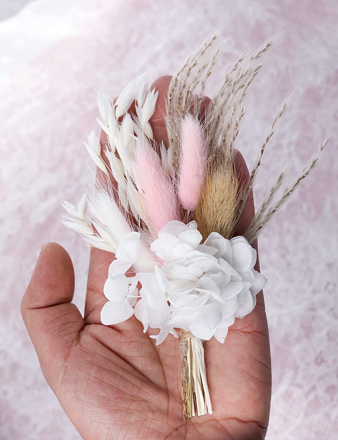 Boho Dried Flowers Boutonnieres | 4 Styles