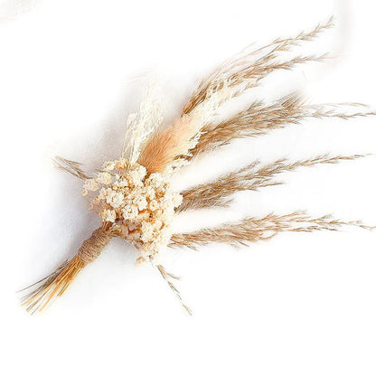 Boho Dried Flowers Boutonnieres | 4 Styles