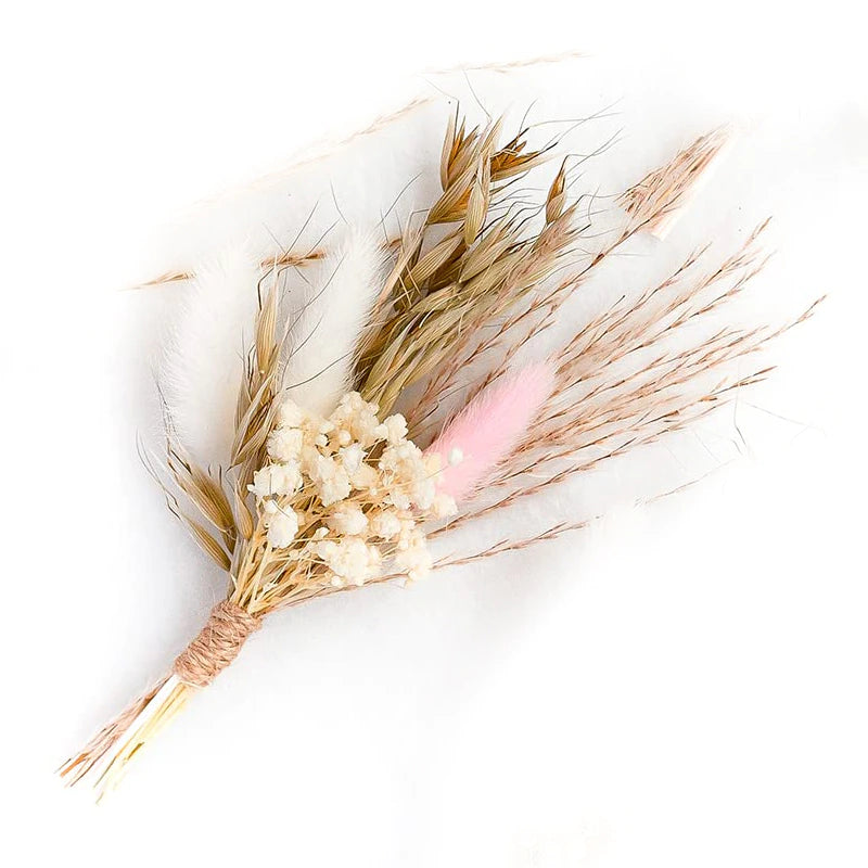 Boho Dried Flowers Boutonnieres | 4 Styles