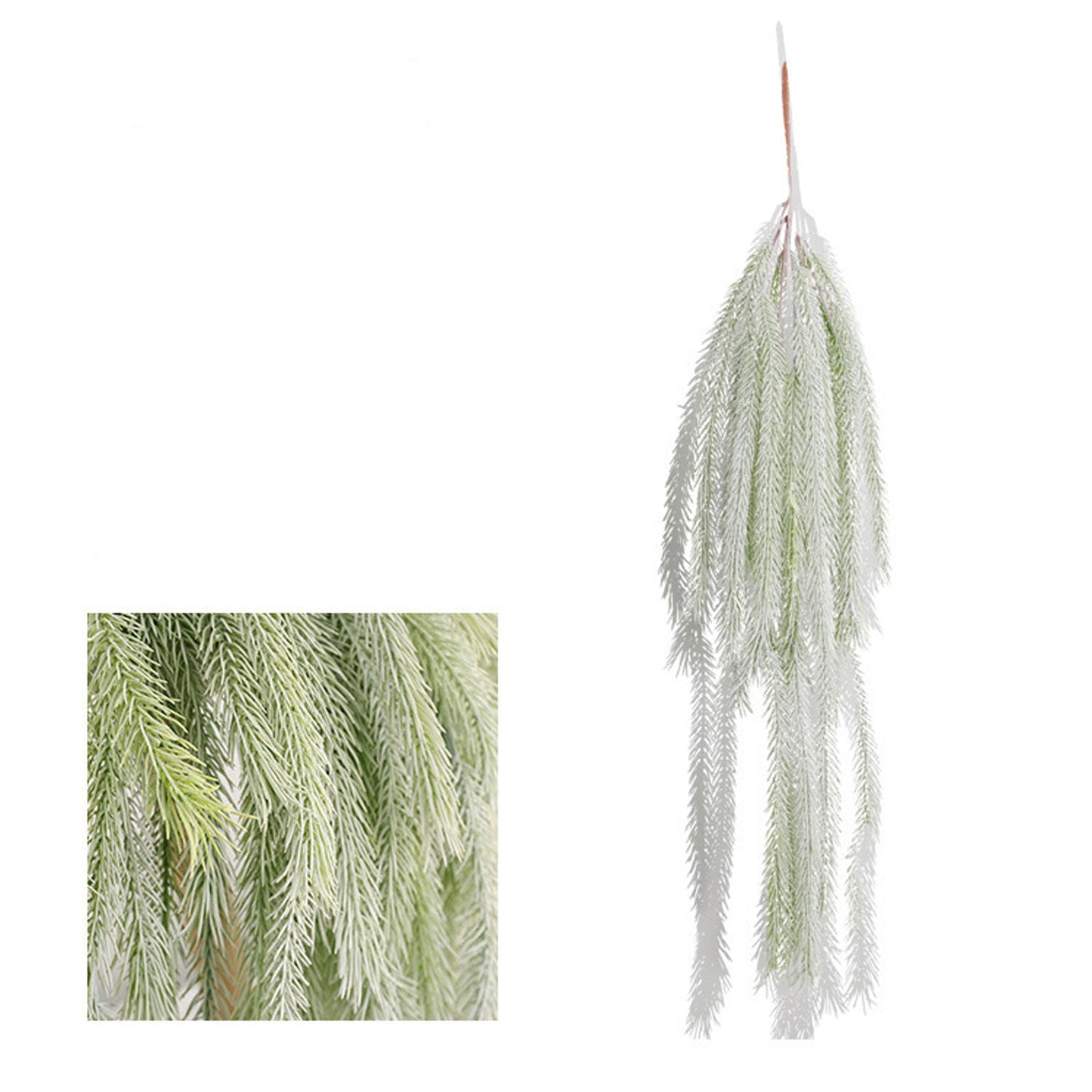 41" Artificial Pine Needle Hanging Plants | 2 Colors