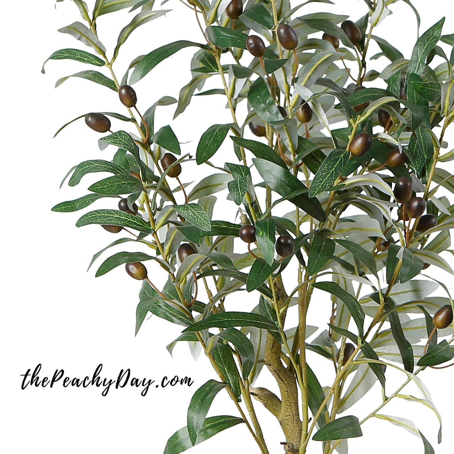 Large Potted Fake Olive Tree