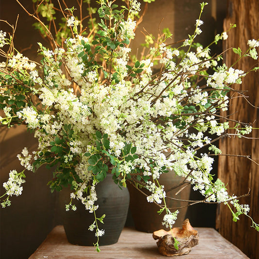 39.3" Bridal Wreath Flowers | 2 Colors