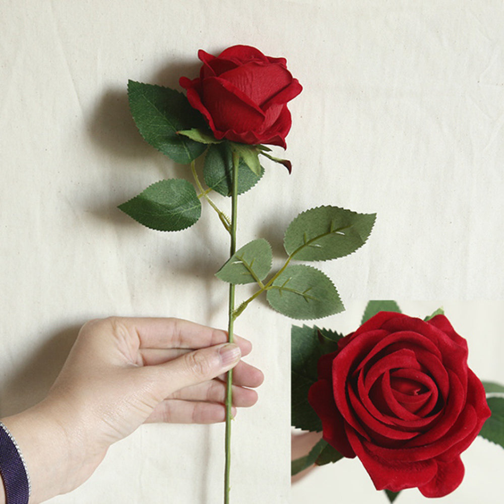 20" Real Touch Velvety Rose | 11 Colors