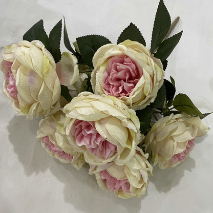 17.3" Artificial Peony Bouquet | 8 Colors