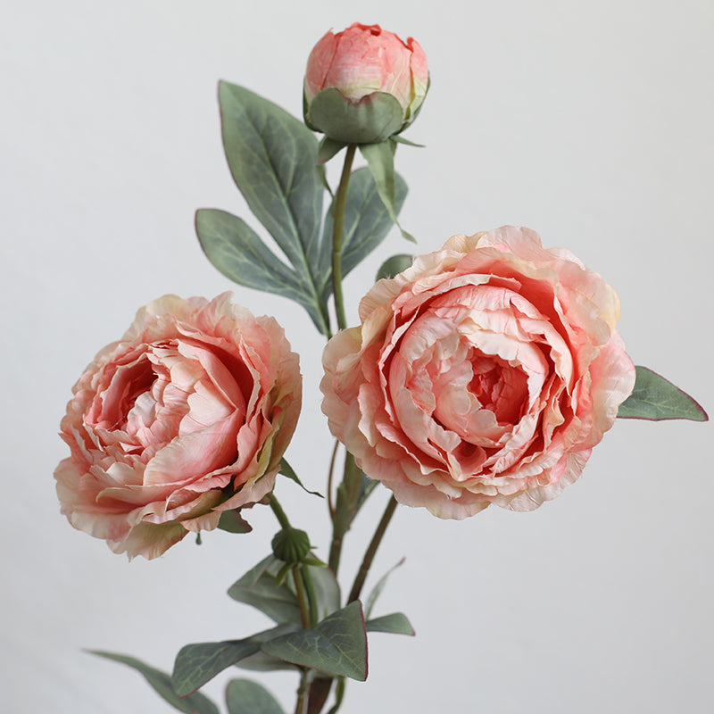 27.5" Real Touch Peony Flowers | 7 Colors