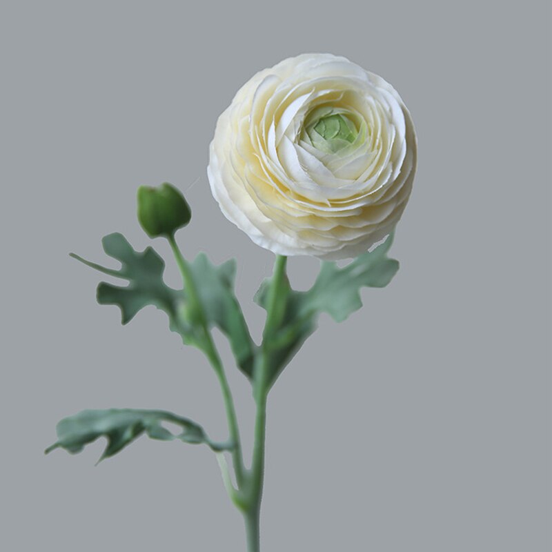 5 Stems Faux Ranunculus 20.4" | 4 Colors