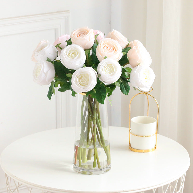 Real Touch Artificial Rose Stems Primrue Flowers/Leaves Color: Soft Pink -  Yahoo Shopping