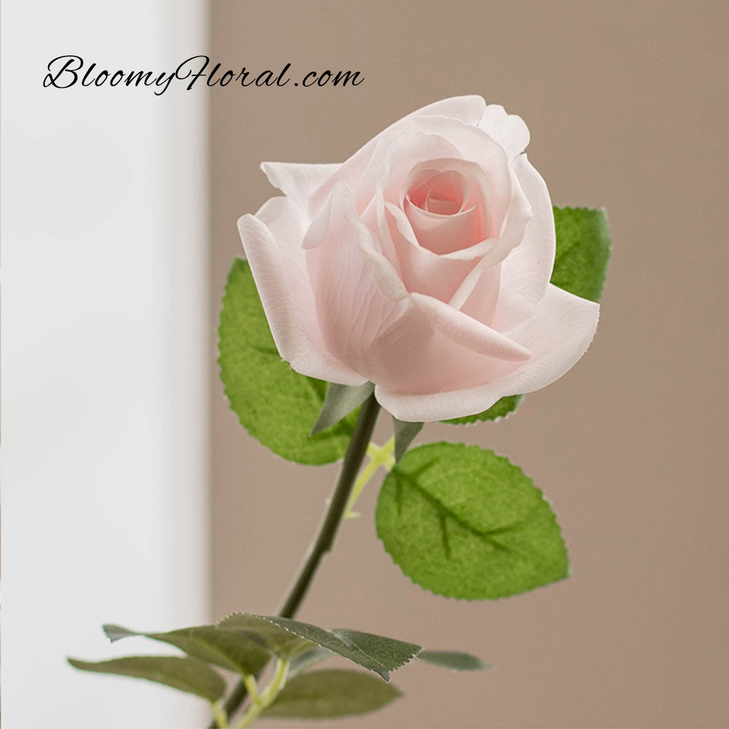 5 Stems Velvet Rose Bud 21.6" | 7 Colors