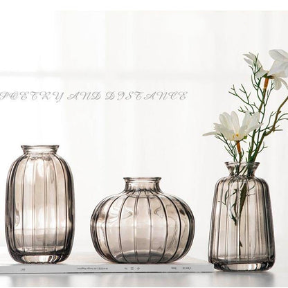 Glass Vase Set in 4 Colors