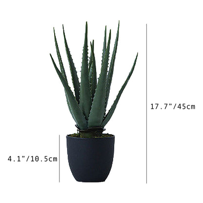 Potted Artificial Agave Plant