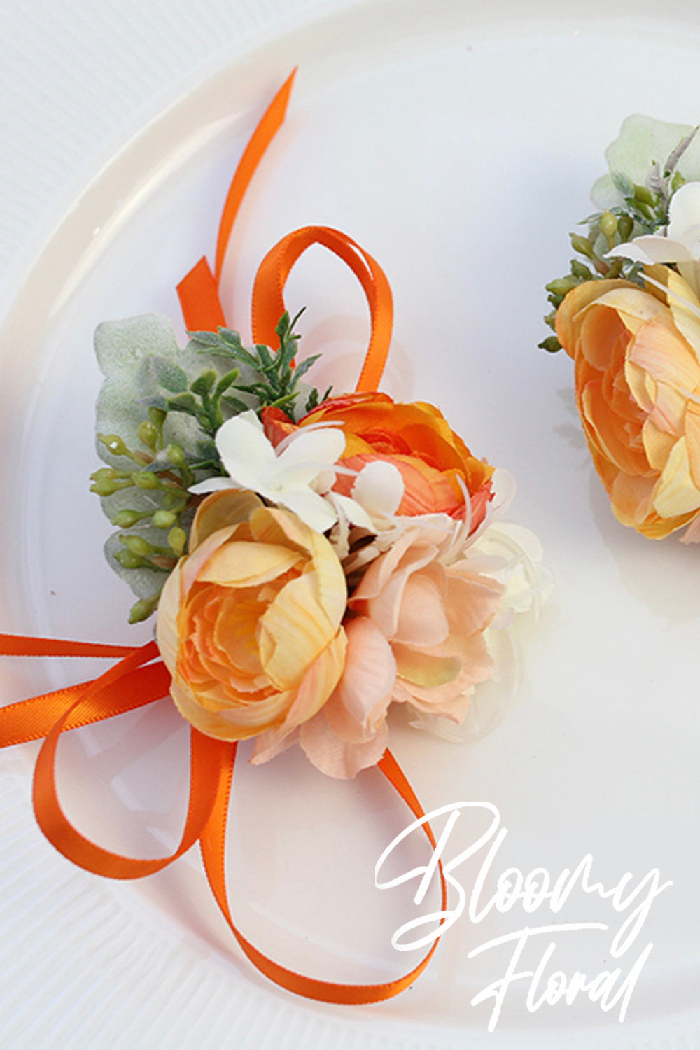 orange flowers corsage wristlet for fall wedding wrist corsage homecoming corsage wrist corsage bracelets corsage for prom homecoming corsage flower prom flower homecoming stuff coursage