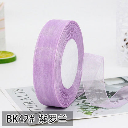 50Yd Organza Ribbon Rolls | 22 Colors