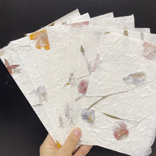 8pcs Mulberry Paper Sheets