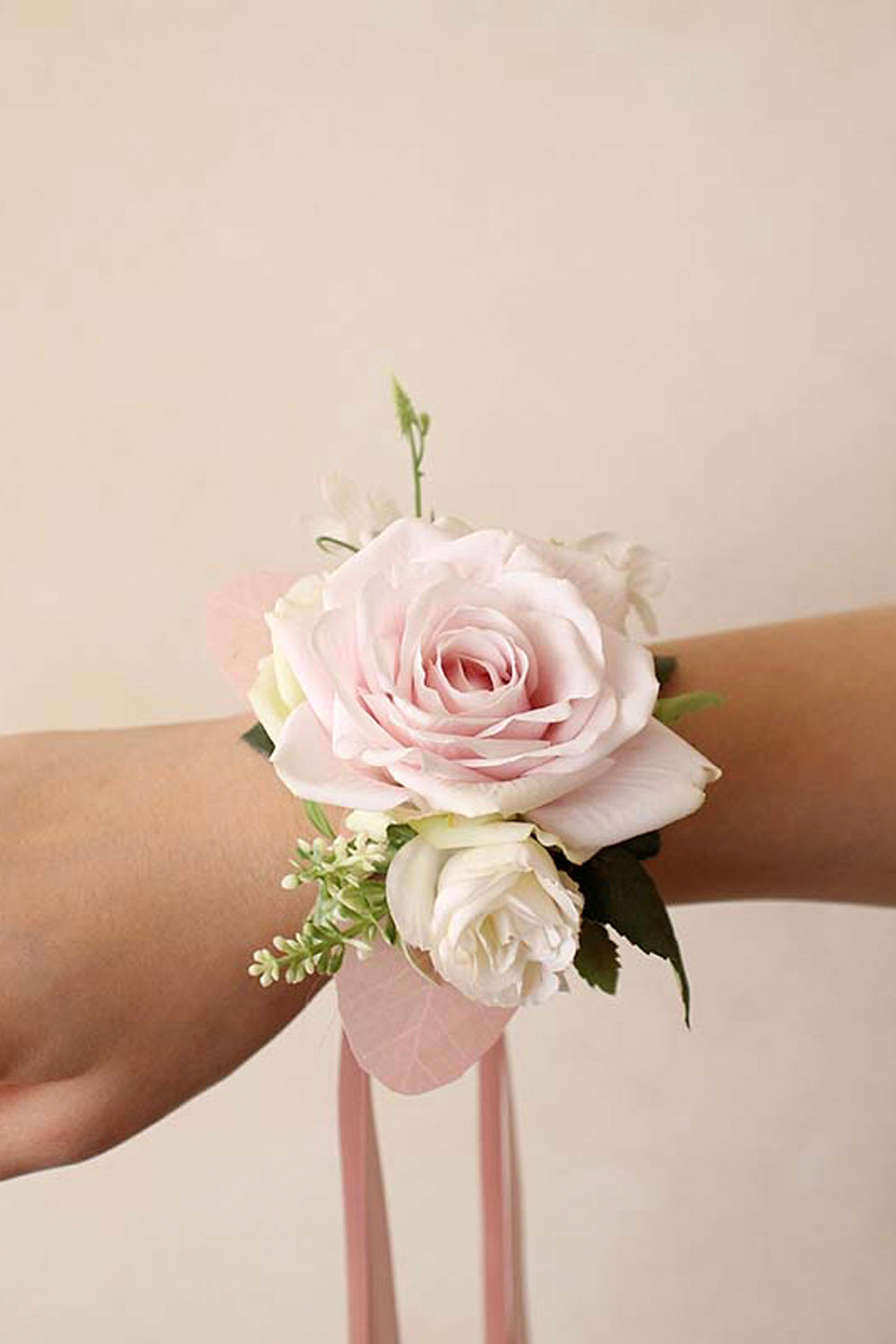 Wholesale Fake Flower Corsage Bridesmaid Bride Wrist Corsage Woodland  Corsage Woven Straw Cuff Bracelet For Wedding Prom Accessories From  Cat11cat, $4.53 | DHgate.Com