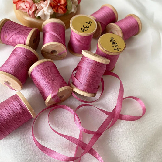 21.8Yd Pink Ribbon Rolls | 7 Colors