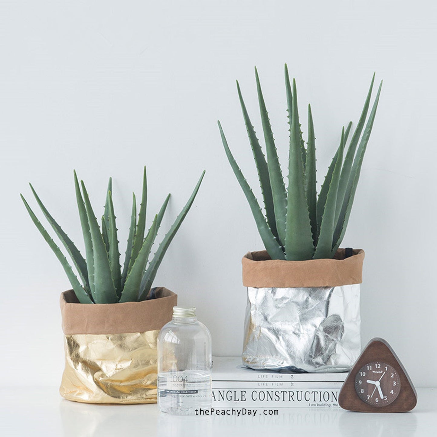 Potted Artificial Agave Plant