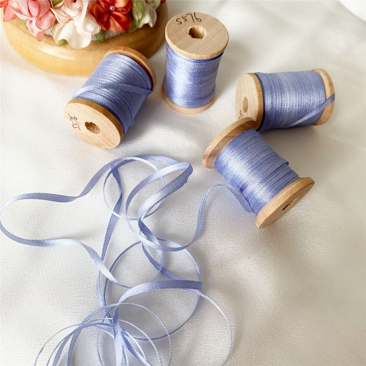 21.8Yd Purple Ribbon Rolls | 4 Colors